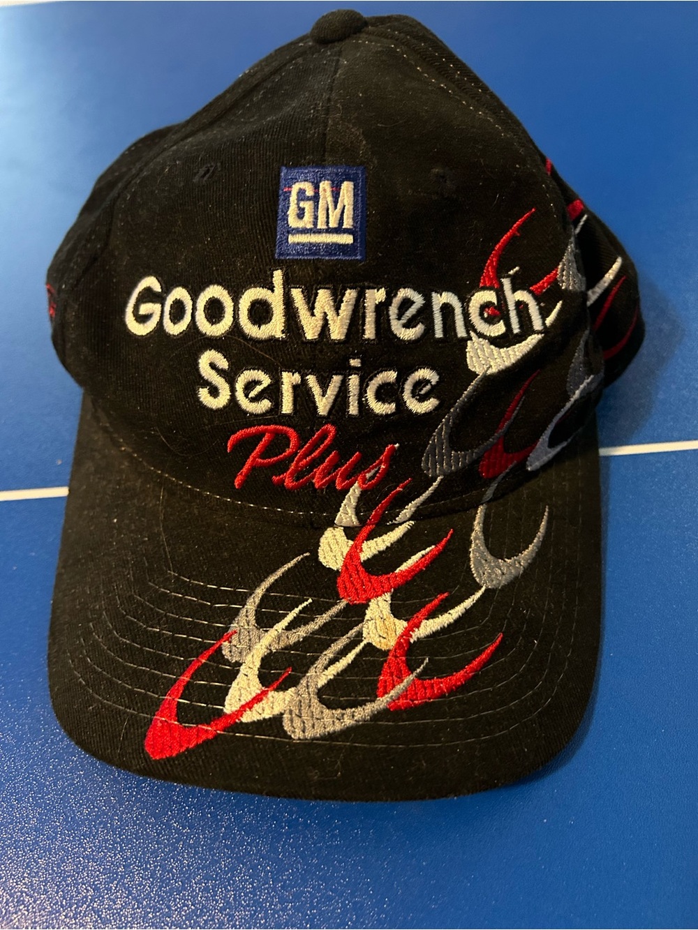 Chase Authentics Black Red Logo Hat